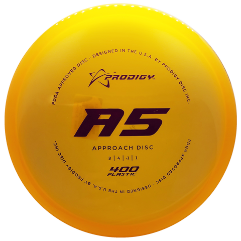 Prodigy: A5 Approach Disc - Amber/Pink