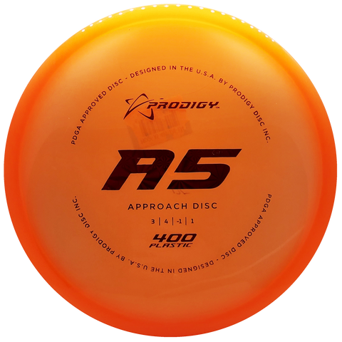 Prodigy: A5 Approach Disc - Orange/Red