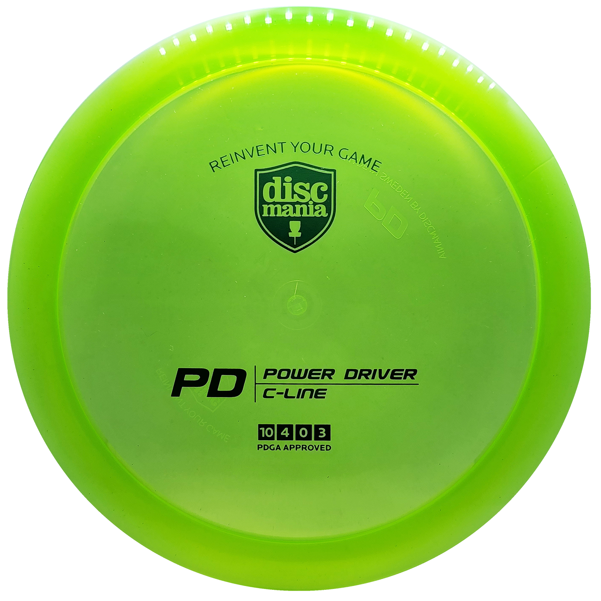 Discmania: C-Line PD Power Driver - Lime Green/Green