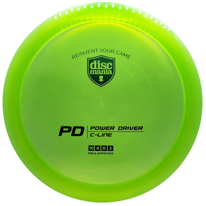 Discmania: C-Line PD Power Driver - Lime Green/Green