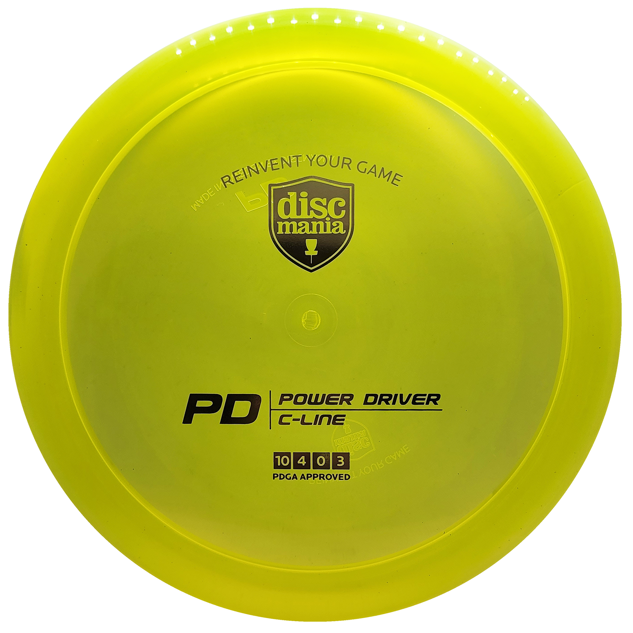 Discmania: C-Line PD Power Driver - Yellow/Gold