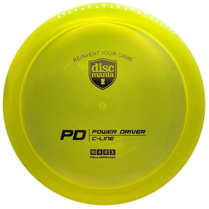 Discmania: C-Line PD Power Driver - Yellow/Gold