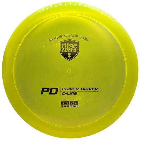 Discmania: C-Line PD Power Driver - Yellow/Gold