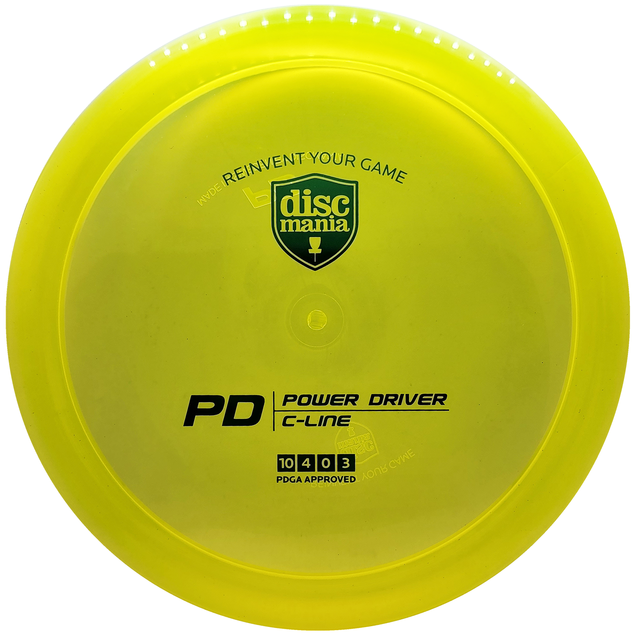 Discmania: C-Line PD Power Driver - Yellow/Teal