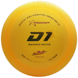 Prodigy: D1 Distance Driver - Gannon Buhr 2022 Signature Series - Amber/Rainbow