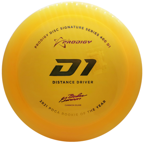 Prodigy: D1 Distance Driver - Gannon Buhr 2022 Signature Series - Amber/Rainbow