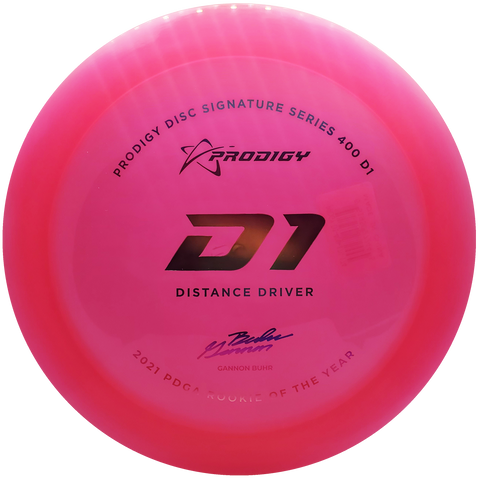 Prodigy: D1 Distance Driver - Gannon Buhr 2022 Signature Series - Pink/Rainbow