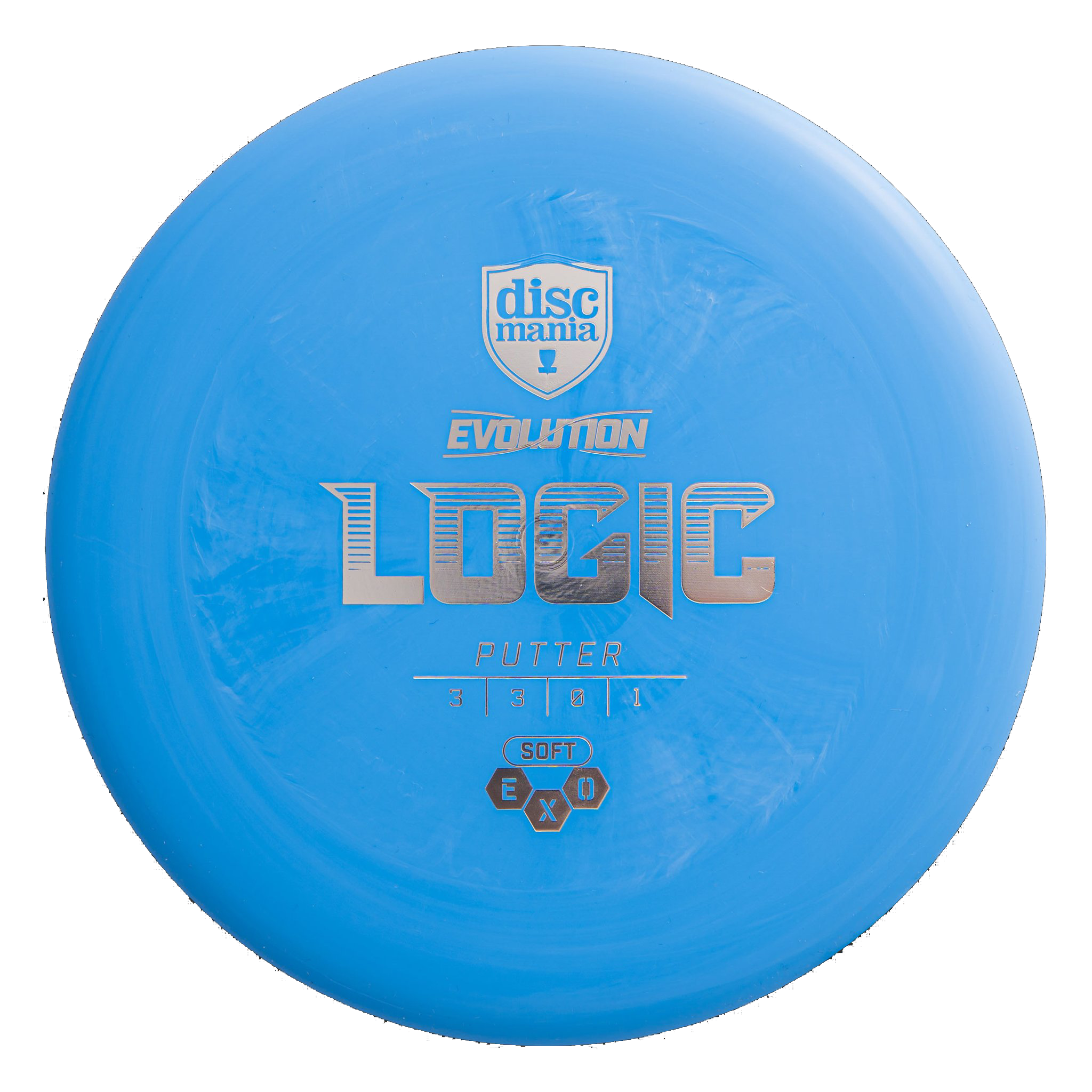 Discmania: Soft Exo Logic Putter - Blue/Silver