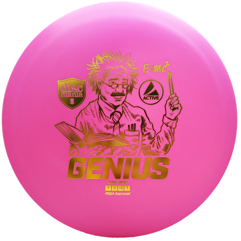 Discmania: Active Genius Driver - Pink/Gold