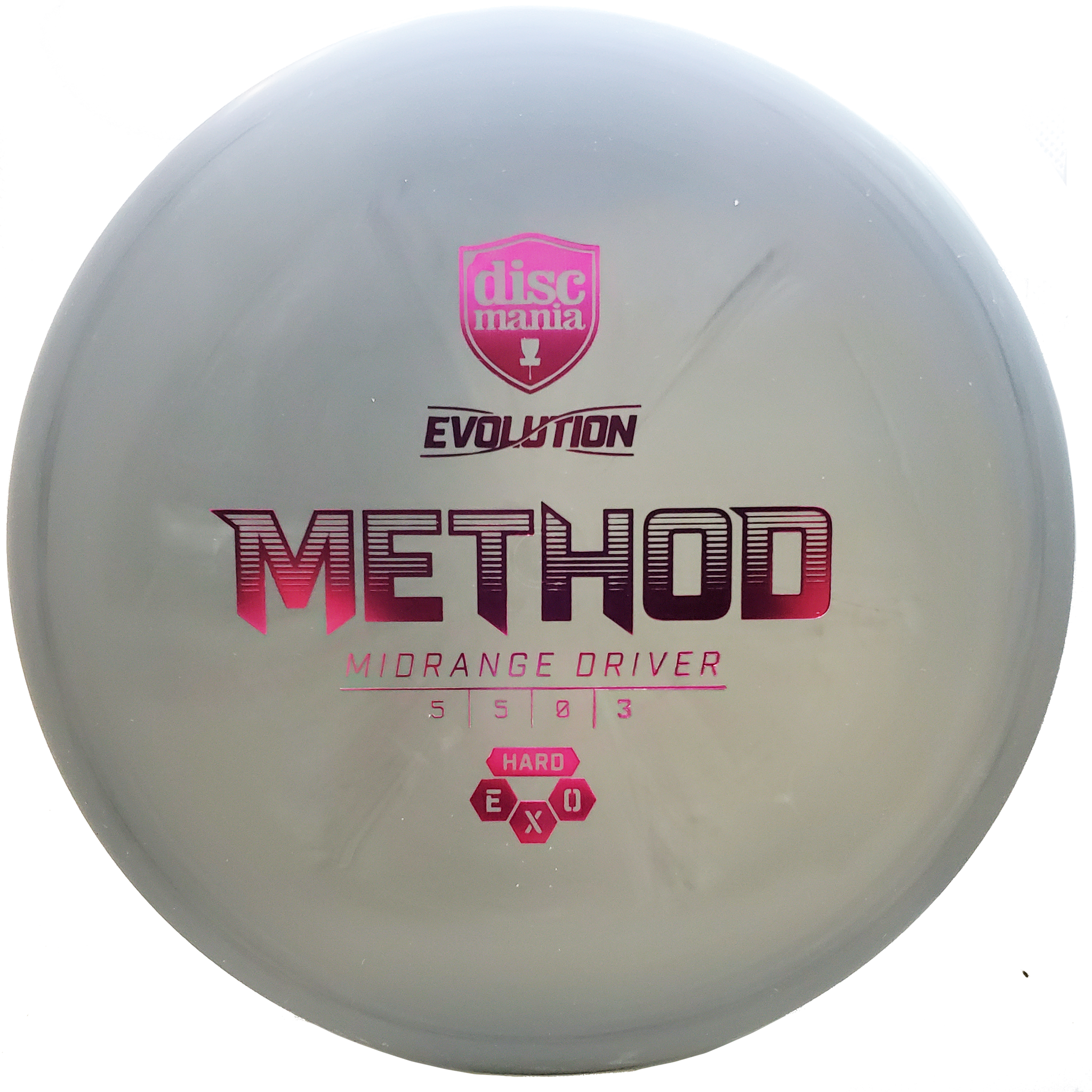 Discmania: Hard Exo Method Mid-Range Driver - Grey/Pink