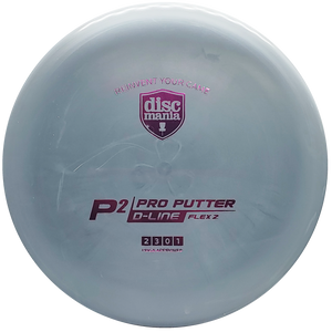 Discmania: D-Line Pro Putter Flex 2 P2 - Grey/Pink