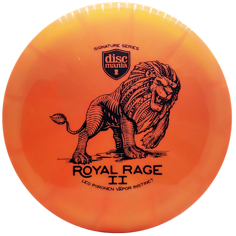 Discmania: Royal Rage II - Leo Piironen Vapor Instinct Signature Series - Orange/Black