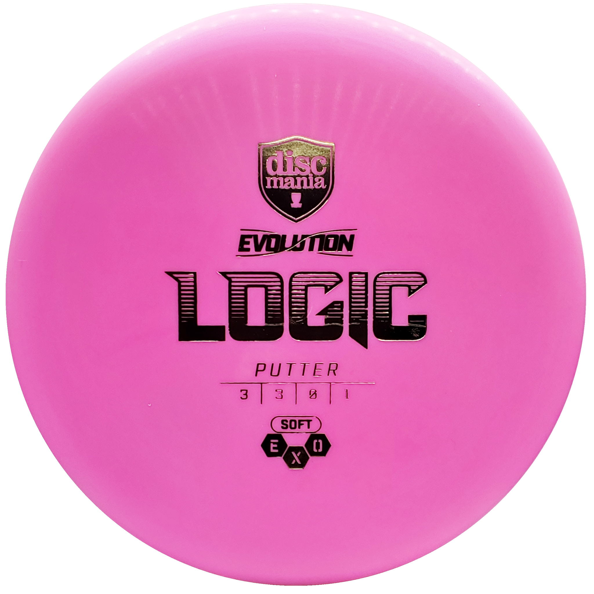 Discmania: Soft Exo Logic Putter - Pink/Gold