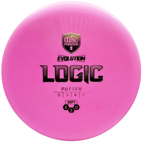 Discmania: Soft Exo Logic Putter - Pink/Gold