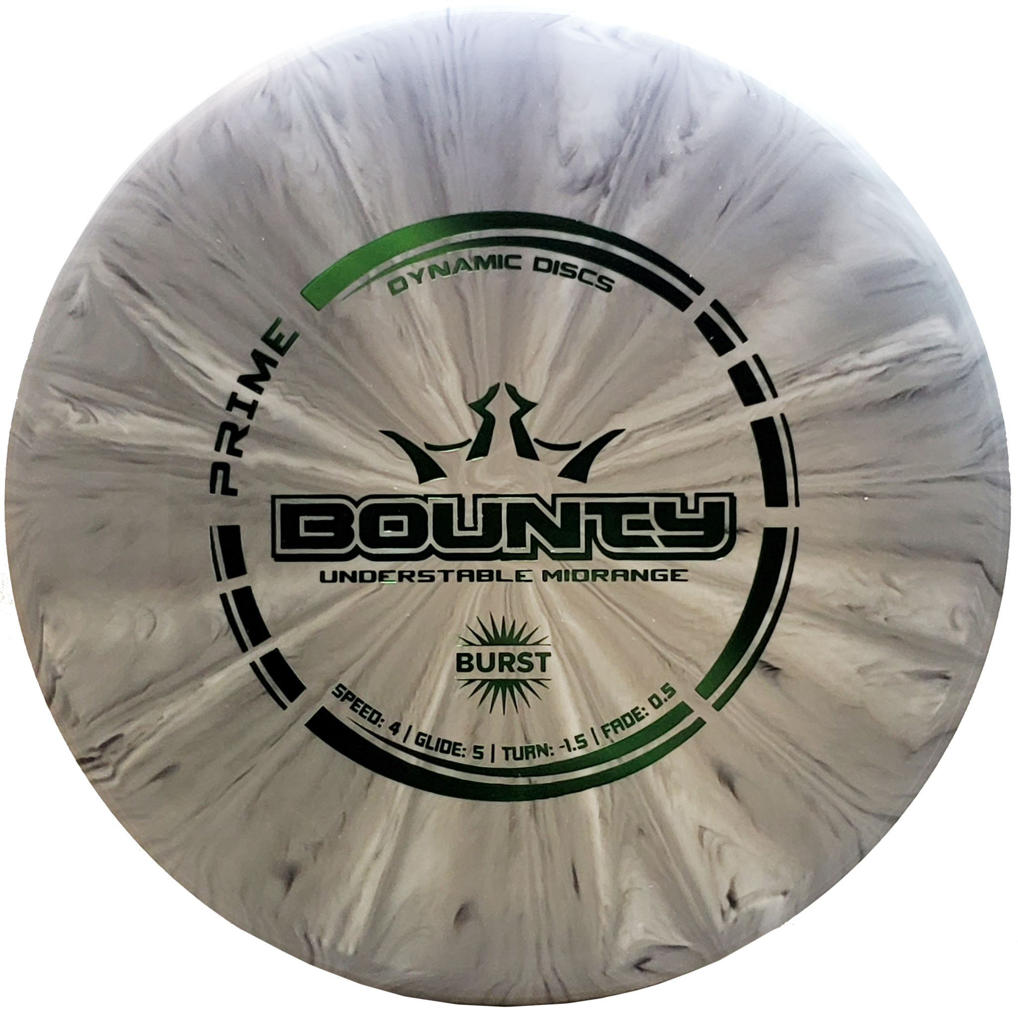 Dynamic Disc Prime Burst Bounty Grey/Green