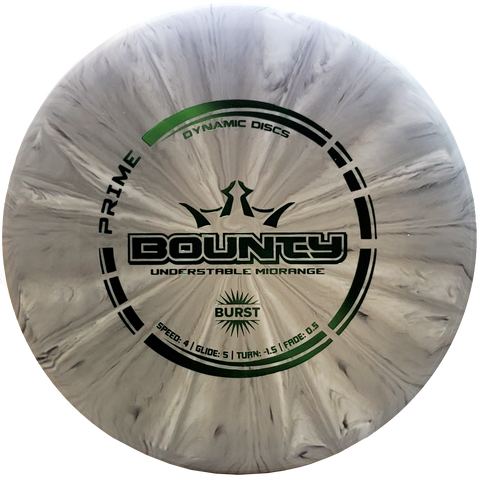 Dynamic Disc Prime Burst Bounty Grey/Green