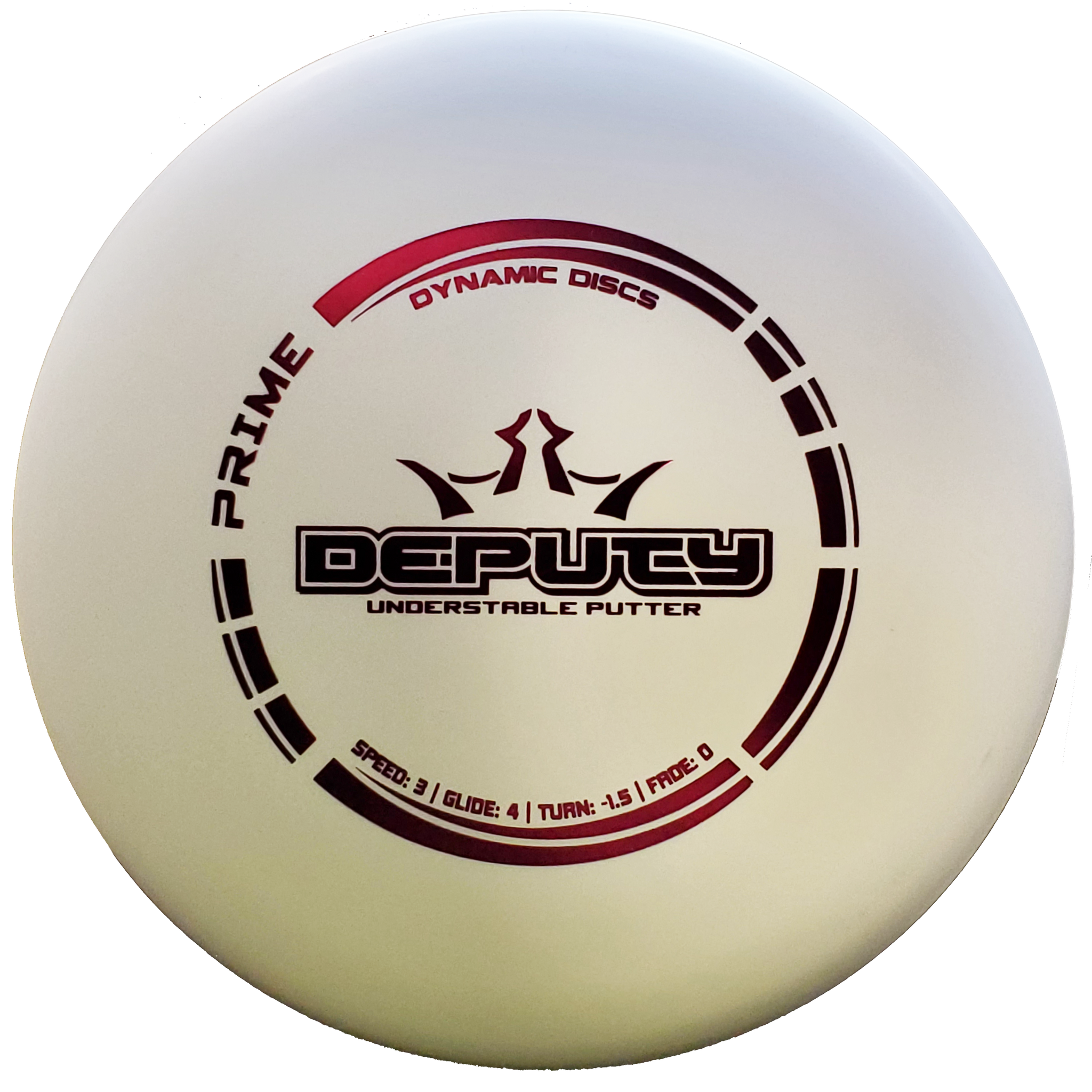 Dynamic Disc: Prime Burst Deputy White/Pink