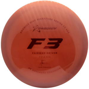 Prodigy: F3 Fairway Driver - Isaac Robinson 2022 Signature Series - Burnt Orange/Red
