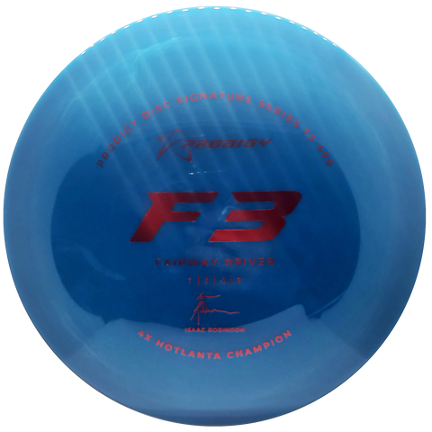 Prodigy: F3 Fairway Driver - Isaac Robinson 2022 Signature Series - Teal/Red