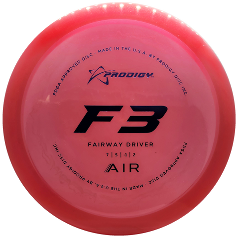 Prodigy: F3 Fairway Driver Air - Burnt Orange/Blue