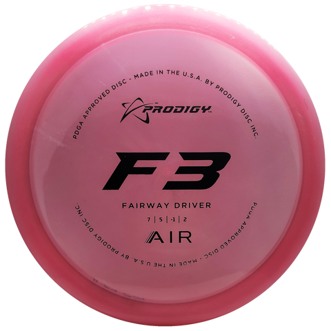 Prodigy: F3 Fairway Driver Air - Salmon/Black