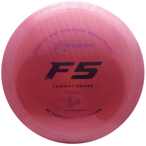 Prodigy: F5 Fairway Driver - Casey Hanemayer 2022 Signature Series - Pink/Pink