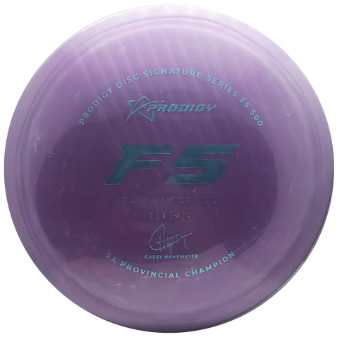 Prodigy: F5 Fairway Driver - Casey Hanemayer 2022 Signature Series - Purple/Blue