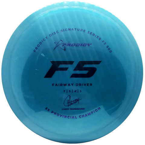 Prodigy: F5 Fairway Driver - Casey Hanemayer 2022 Signature Series - Teal/Purple