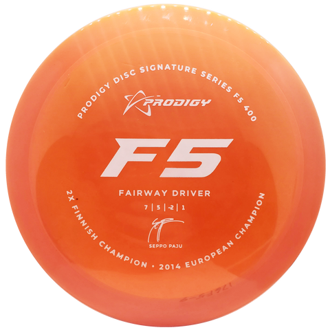 Prodigy: F5 Fairway Driver - Seppo Paju 2022 Signature Series - Orange/White