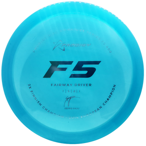 Prodigy: F5 Fairway Driver - Seppo Paju 2022 Signature Series - Teal/Silver