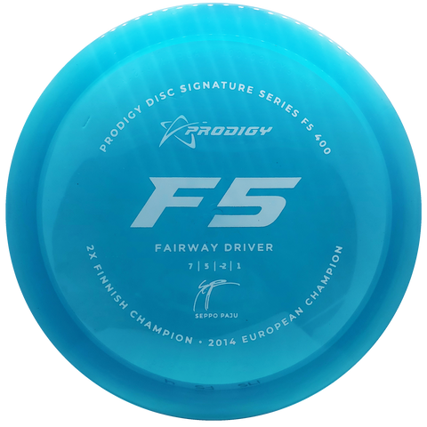 Prodigy: F5 Fairway Driver - Seppo Paju 2022 Signature Series - Teal/White