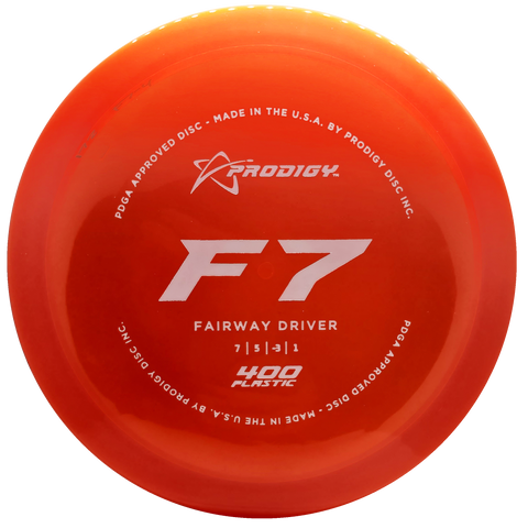 Prodigy: F7 Fairway Driver - Orange/White