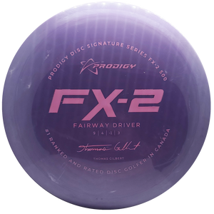 Prodigy: FX-2 Fairway Driver - Thomas Gilbert 2022 Signature Series - Purple/Light Pink