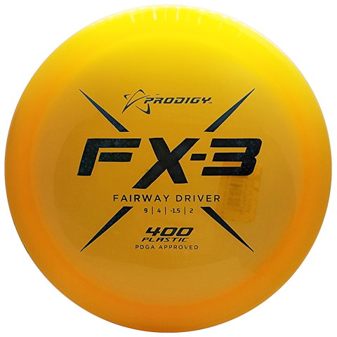 Prodigy: FX-3 Fairway Driver - Amber/Light Blue