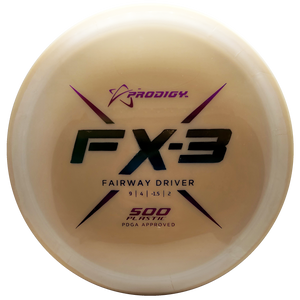 Prodigy: FX-3 Fairway Driver - Beige/Rainbow