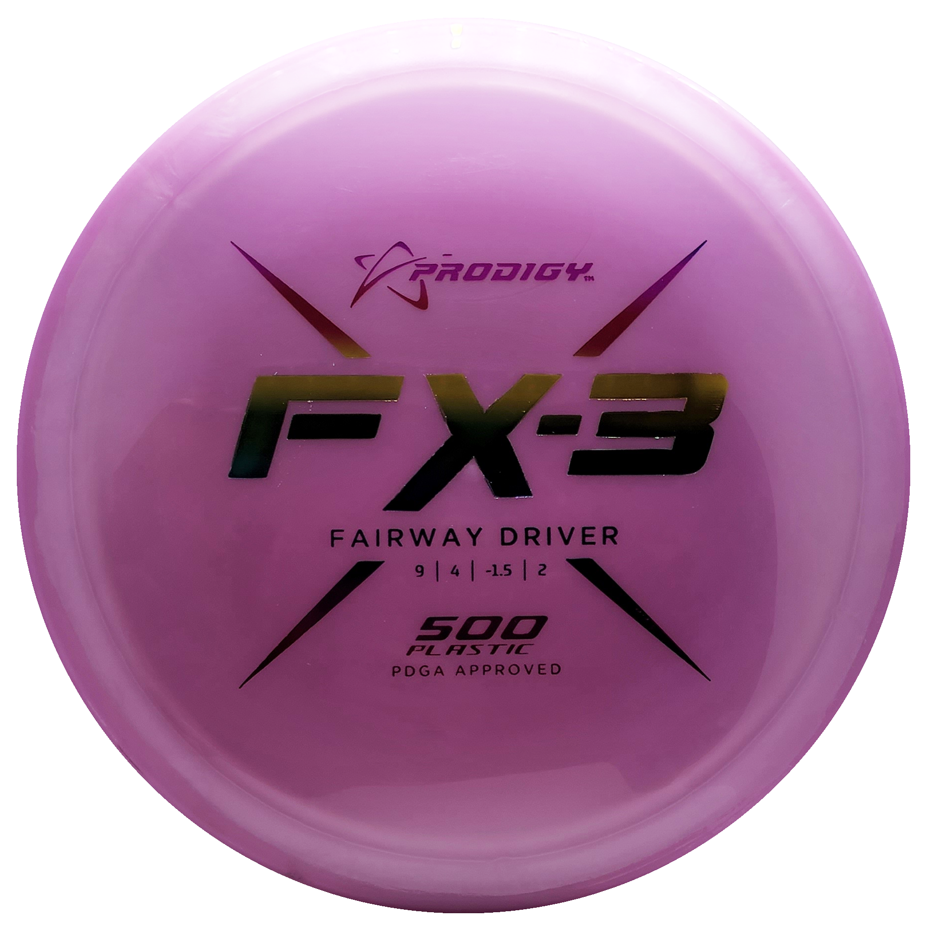 Prodigy: FX-3 Fairway Driver - Light Pink/Rainbow