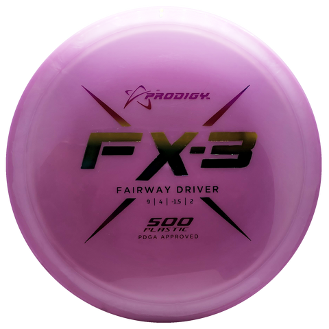 Prodigy: FX-3 Fairway Driver - Light Pink/Rainbow