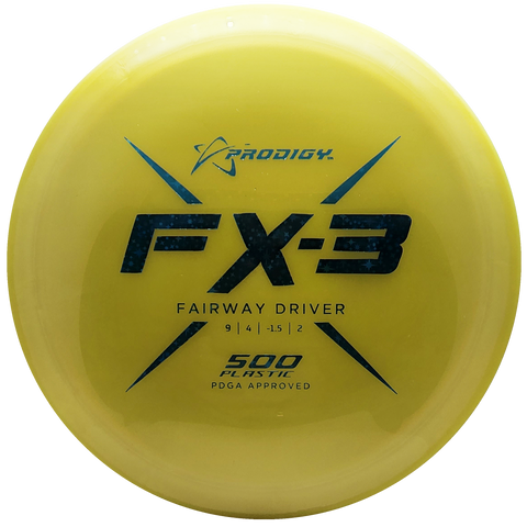 Prodigy: FX-3 Fairway Driver - Yellow/Light Blue