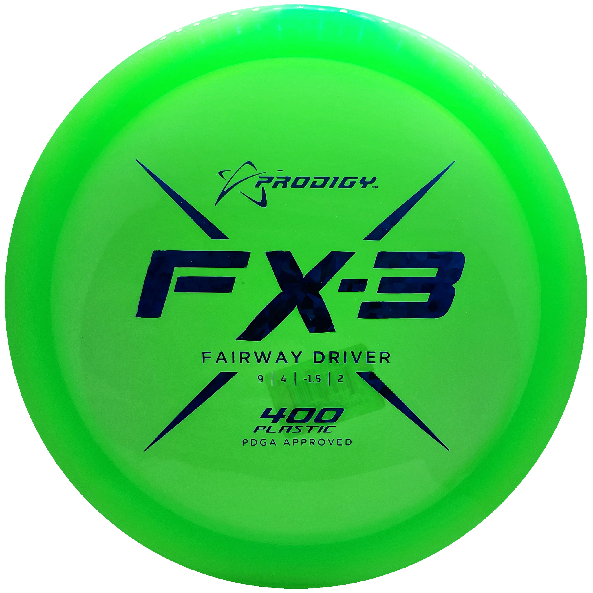 Prodigy: FX-3 Fairway Driver - Lime Green/Blue