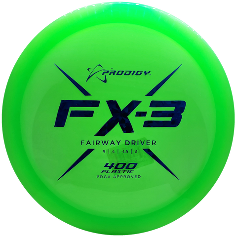 Prodigy: FX-3 Fairway Driver - Lime Green/Blue