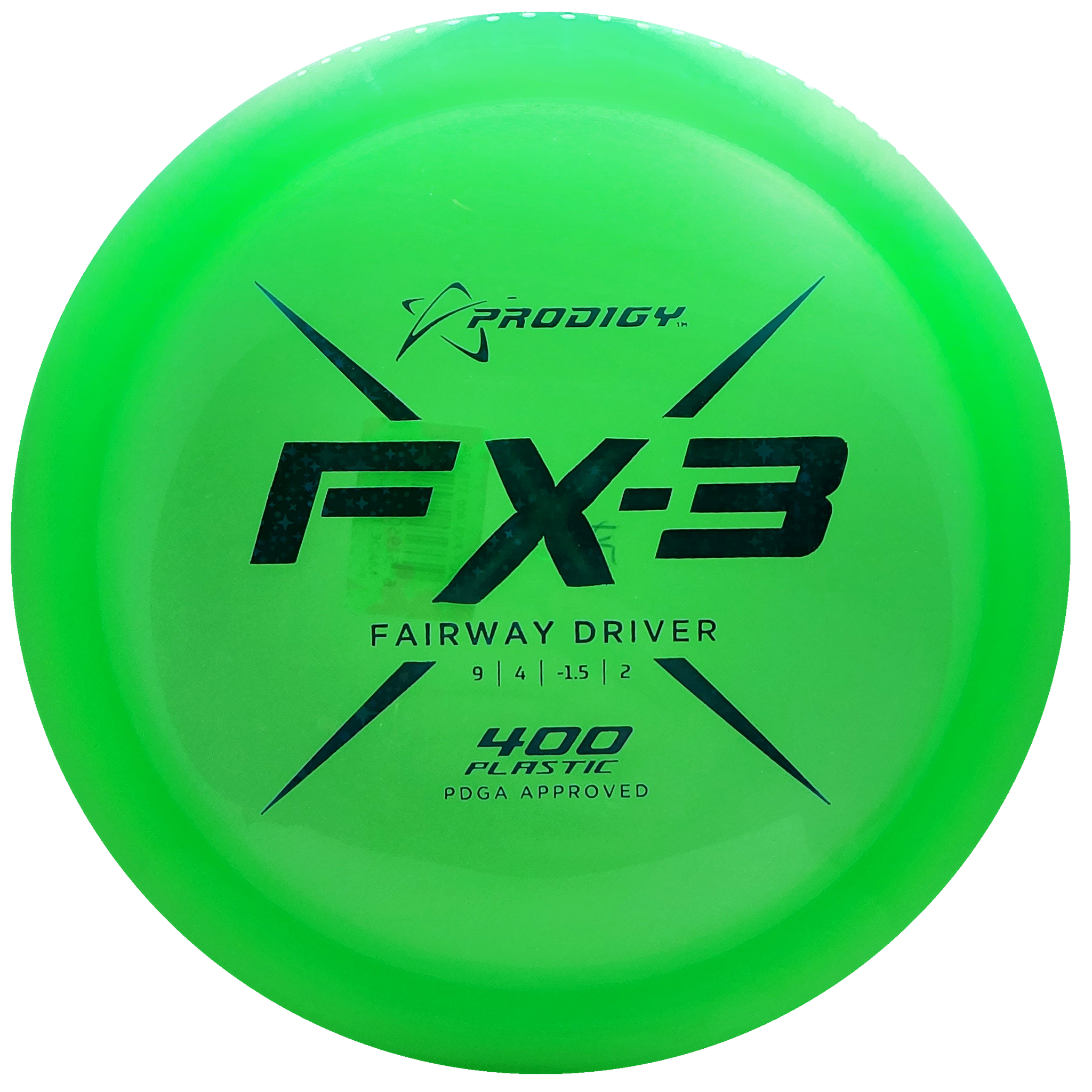 Prodigy: FX-3 Fairway Driver - Lime Green/Light Blue