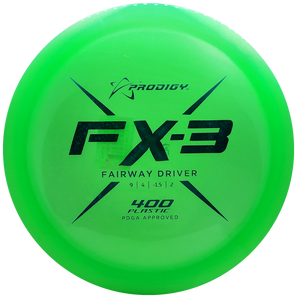 Prodigy: FX-3 Fairway Driver - Lime Green/Light Blue