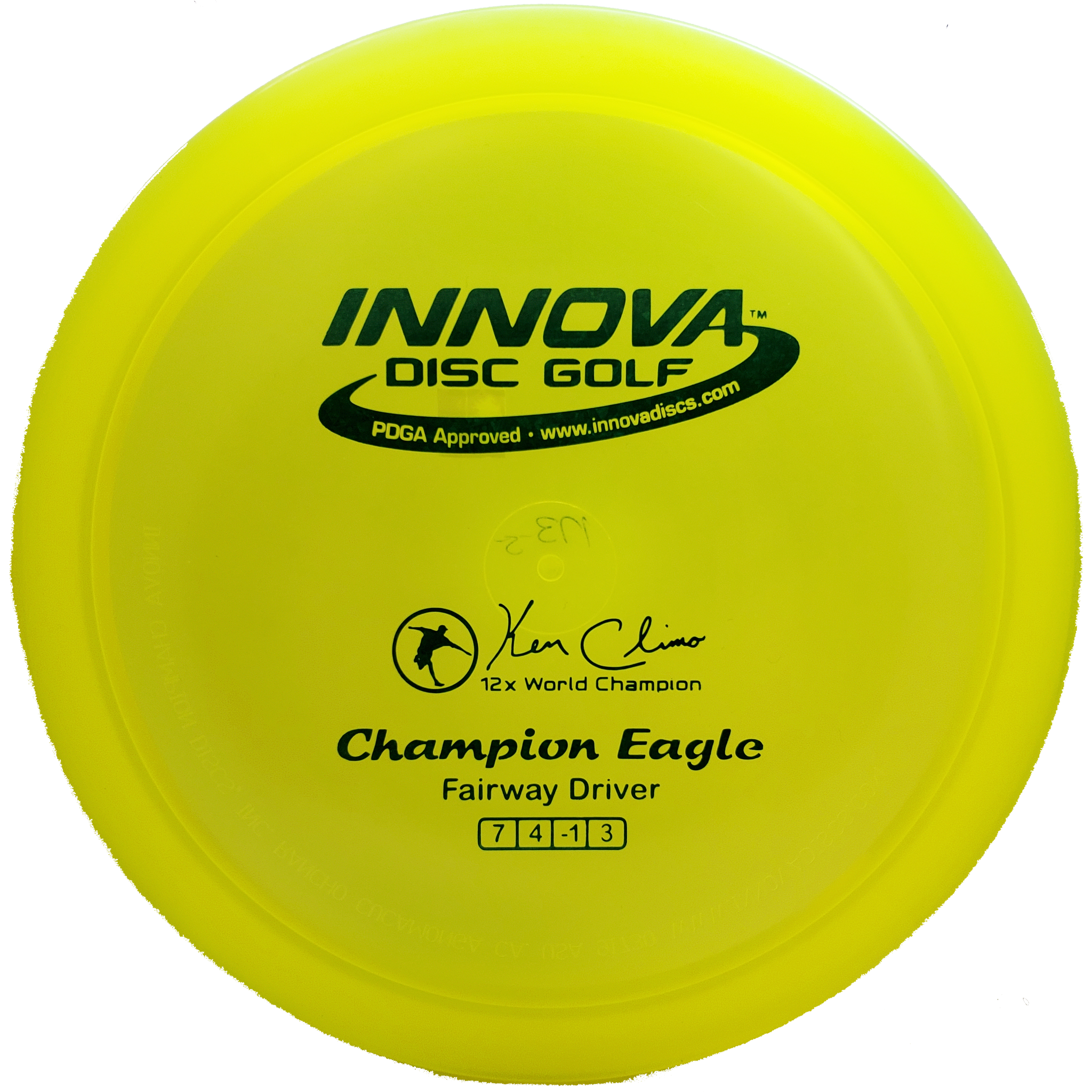 Innova: Champion Eagle Fairway Driver - Yellow