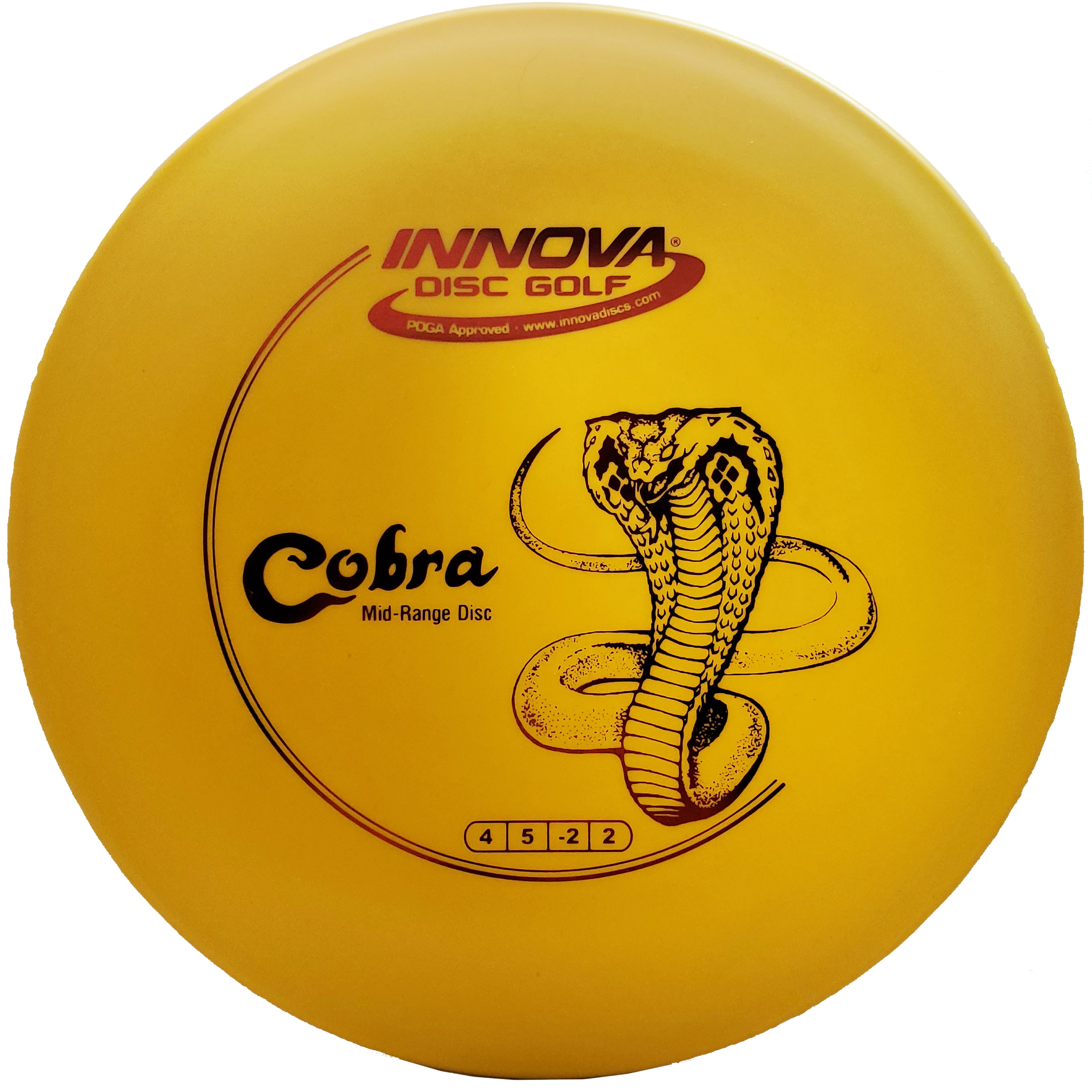 Innova: DX Cobra Mid-Range - Yellow