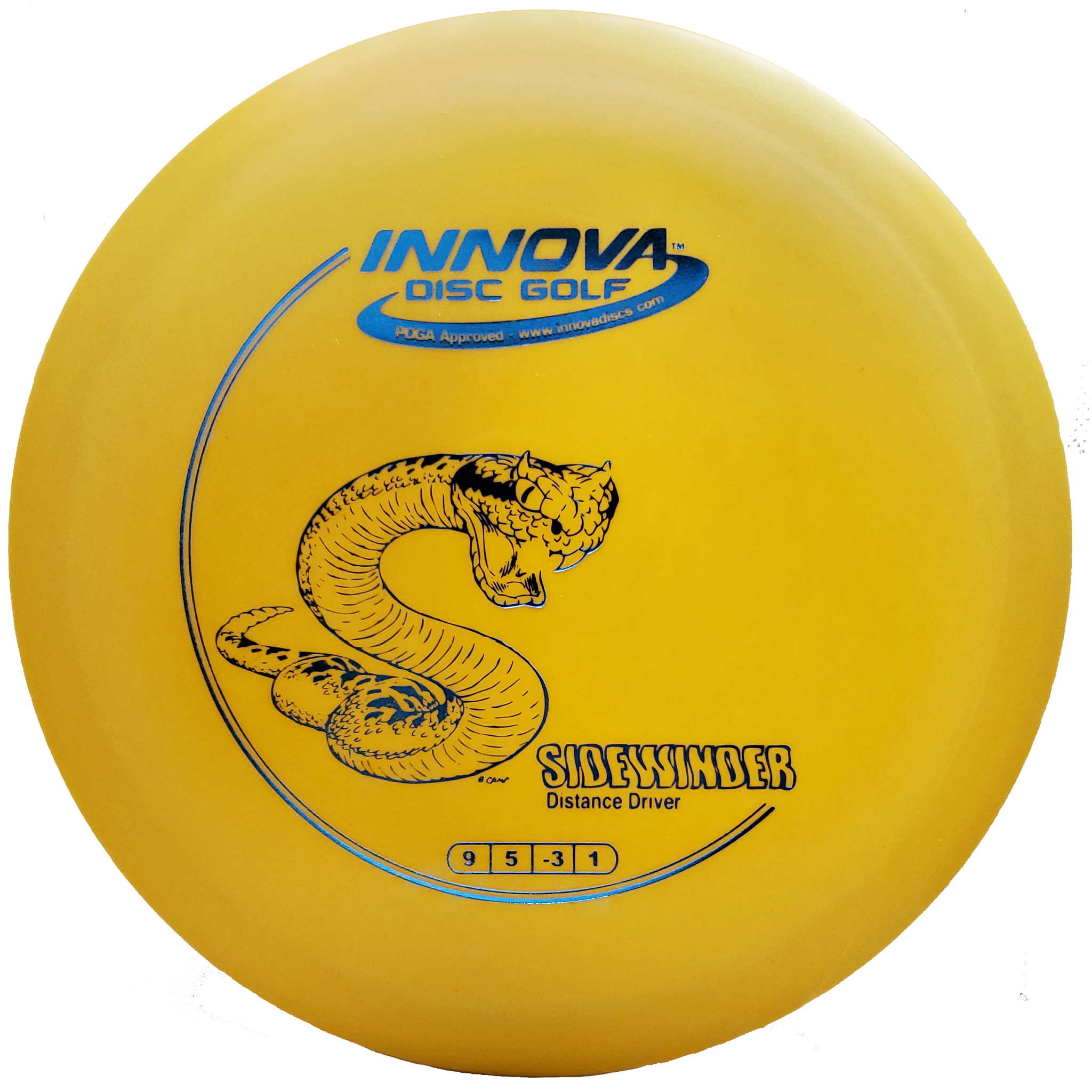 Innova: Sidewinder Distance Driver - Yellow/Blue