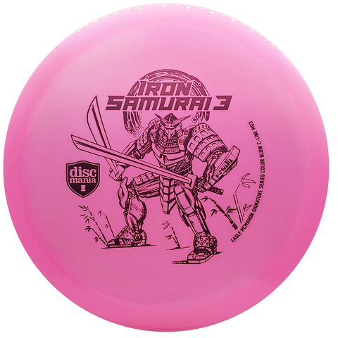 Discmania: Iron Samurai 3 - Eagle McMahon Signature Series Color Glow C-Line - Pink