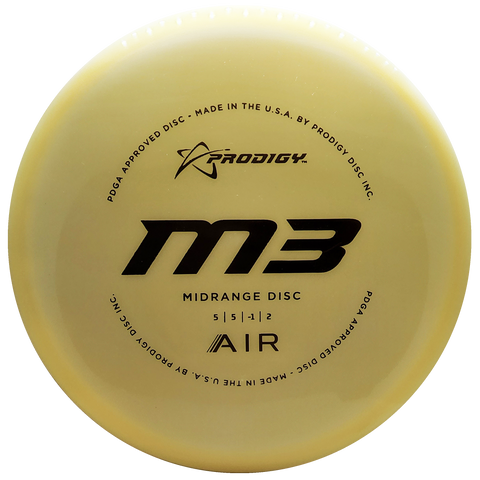 Prodigy: M3 Midrange Air - Light Yellow/Bronze