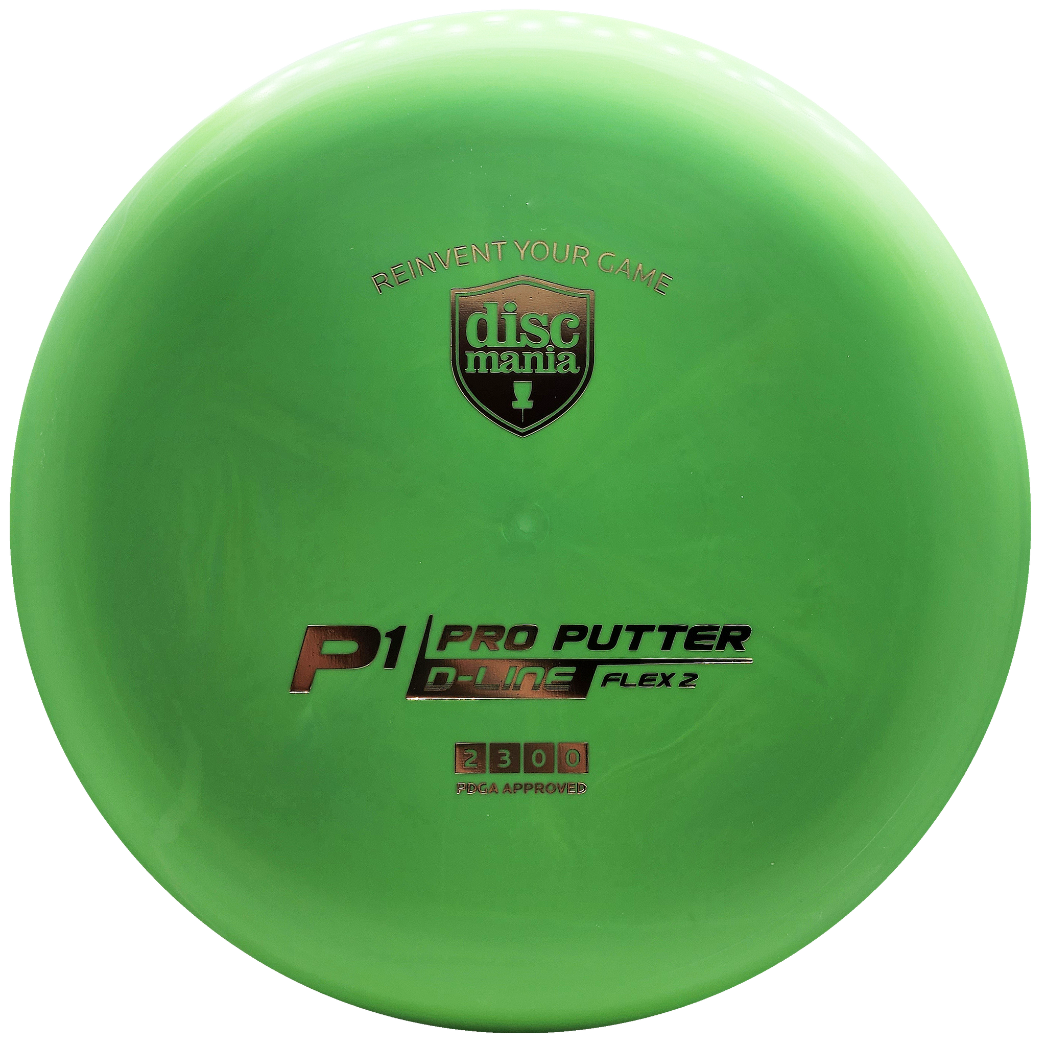 Discmania: D-Line Pro Putter Flex 2 P1 - Green/Gold