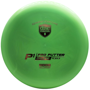 Discmania: D-Line Pro Putter Flex 2 P1 - Green/Gold