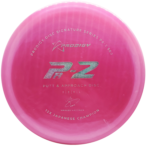 Prodigy: PA-2 Approach Disc - Manabu Kajiyama 2022 Signature Series - Pink/Silver